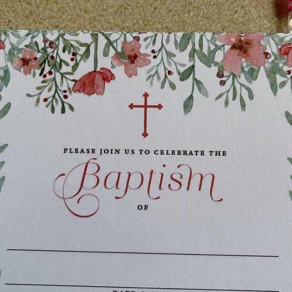 Baptism Invitations - Picture 3 of 4